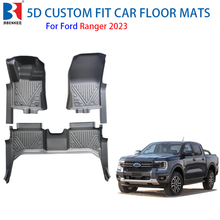 Load image into Gallery viewer, Ford Ranger 2022-2026 TPE All-Weather Floor Mats