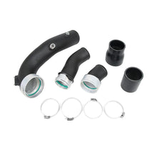 Load image into Gallery viewer, BMW 535i 640i 740i F10 F12 F13 2011-2017 N55 3.0T Aluminium Intercooler Charge Pipe Kit, OEM 13717583728