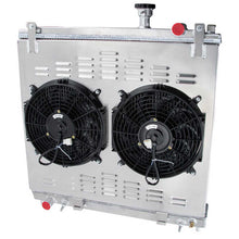 Load image into Gallery viewer, 4 Row Aluminum Radiator Shroud Fan for Nissan QX56 Titan Infiniti Armada