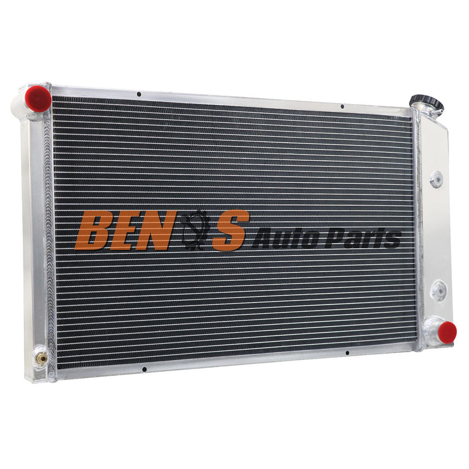 Aluminum 4 Row Radiator for Pontiac Firebird Trans Am Esprit Formula 1970-1981