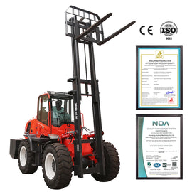 ANXING 8 Ton Heavy Duty Rough Terrain Forklift
