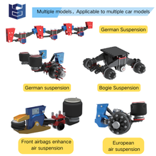 Load image into Gallery viewer, Durable Air Suspension Kit for Heavy-Duty Trucks, Adjustable Shock Absorption Performance OE-Compatible Suspension Assembly