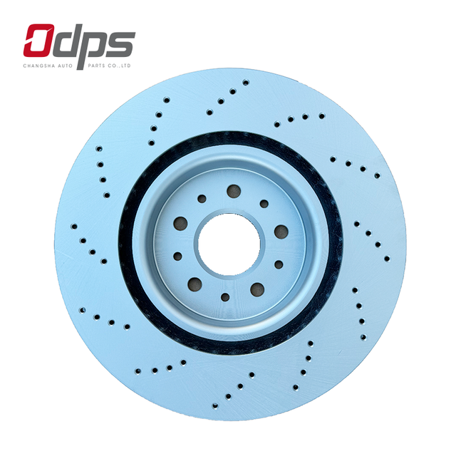 Ford Ranger (T6) Drilled & Slotted Front Brake Rotors (AB311125AC) - ROT-FRD-005