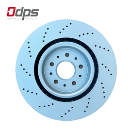 Ford Ranger (T6) Drilled & Slotted Front Brake Rotors (AB311125AC) - ROT-FRD-005