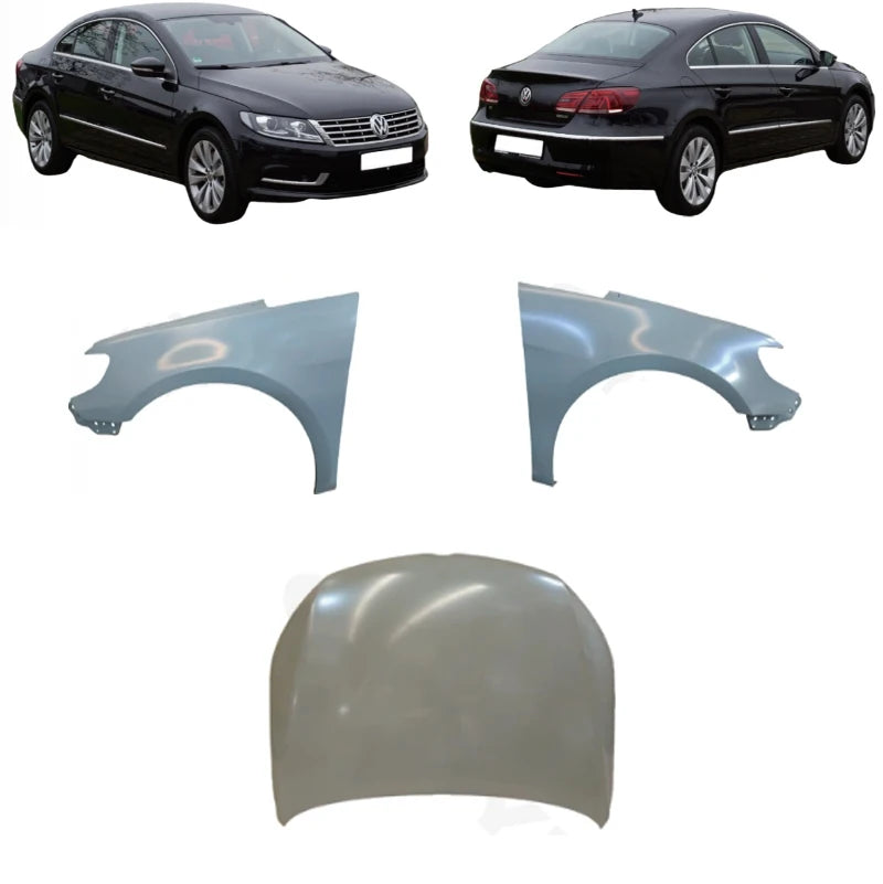 VW Passat CC 2008–2016 Front Fender Left 3C8821021