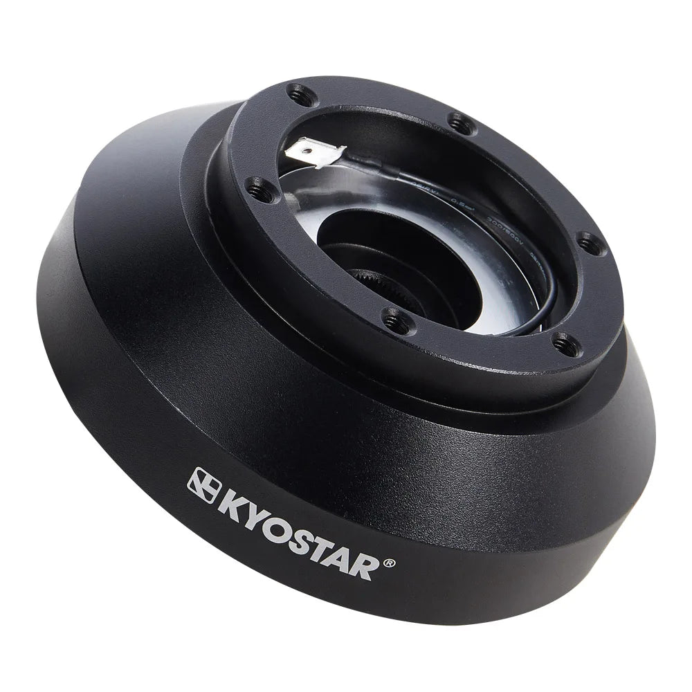 BMW E30 M3 318i 325 / 528e / M5 Black Aluminium Steering Wheel Short Hub Adapter