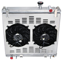 Load image into Gallery viewer, 4 Row Aluminum Radiator Shroud Fan for Nissan QX56 Titan Infiniti Armada
