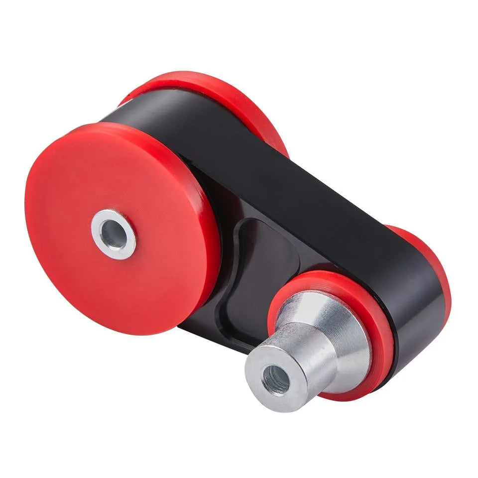 Ford Fiesta ST 2014+ / Focus Billet Aluminium Rear Engine Mount, Black and Red
