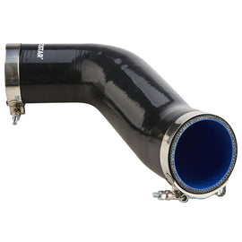 VW Golf Mk7 GTI / R / Audi A3 / S3 / TT EA888 1.8T 2.0T Silicone Turbo Inlet Elbow Hose - Black with Blue Inner