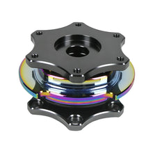 Load image into Gallery viewer, Universal Multi-Colour Aluminium D-Shape Lock Steering Wheel Quick Release Hub