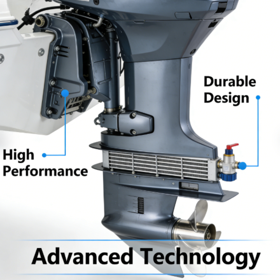 Cost-Effective 60HP 4-Stroke Outboard Engine | Versatile Power for Yachts, Dinghies & Fishing Boats | Reliable Performance