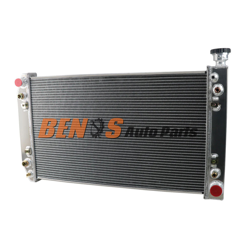 BENOS Radiator for 1988-1997 Chevy GMC Truck C/K 1500 2500 3500 5.0 5.7 3-Row Radiator