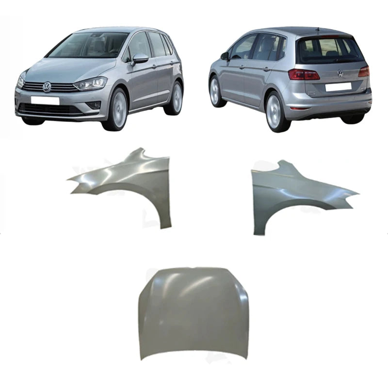 Volkswagen Golf Sportsvan 2014– Front Guard (Fender) Steel 510821021D