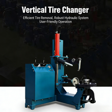 Load image into Gallery viewer, Heavy Duty Vertical Tire Changer, Hydraulic Chuck, Easy Operation, High Efficiency for Garage &amp; Tire Shop Use