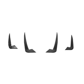 BMW M2 F87 2016-2021 Carbon Fibre Front Bumper Canards - Pair
