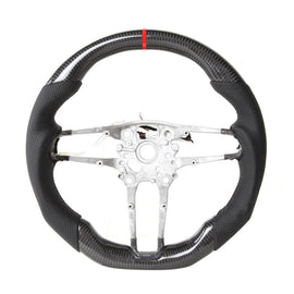 Porsche Macan / Cayenne / 911 / 718 2015-2021 Carbon Fibre and Leather Sports Steering Wheel