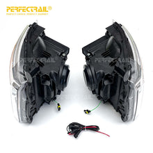 Load image into Gallery viewer, PERFECTRAIL Auto Parts Facelift Head Lamp Headlight for Land Rover Discovery 4 Upgrade Defender Style