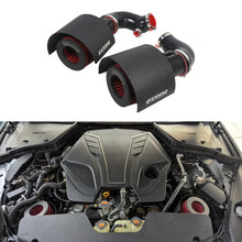 Load image into Gallery viewer, Infiniti Q50 / Q60 2016+ VR30DDTT 3.0L Twin Turbo Cold Air Intake Kit with Heat Shield