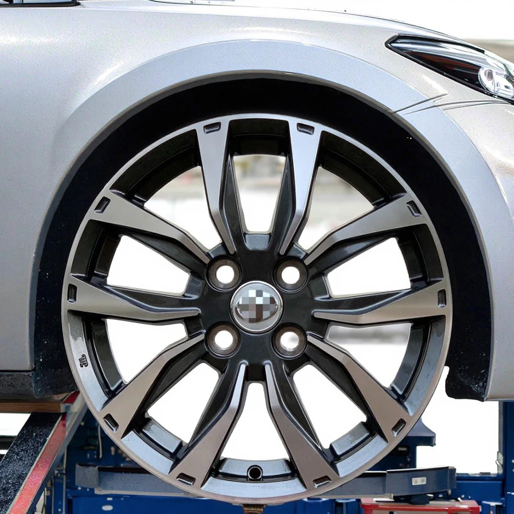 Toyota Yaris L 15x6.0J 4x100 Grey Machined Alloy Wheel