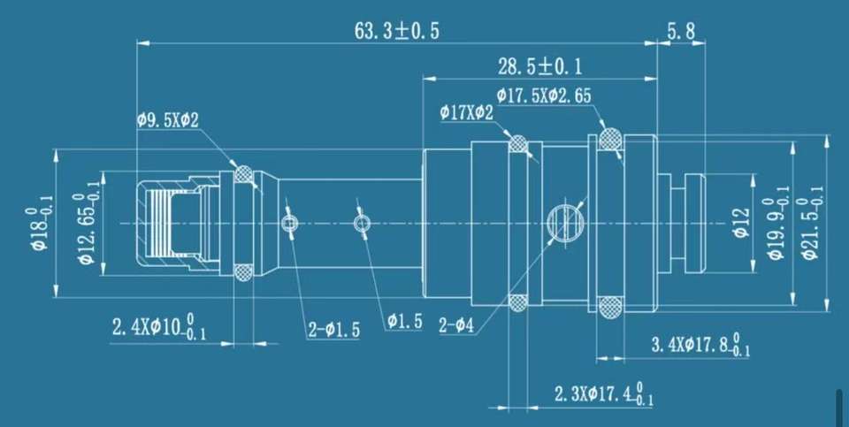 Control Valve for Automotive Air Conditioning Compressor OE 1459KH79