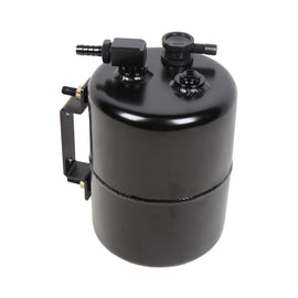 Holden / Ford / Chevrolet Black Aluminium Brake Vacuum Reservoir Tank - Approx. 2 L, 3/8 inch Barb