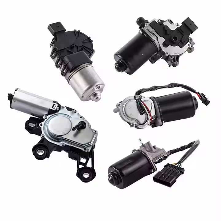 Car Wiper Motor 12V 24V Universal OEM Replacement - Front Windshield Wiper Motor Assembly IP67 Waterproof for SUV Van Pickup