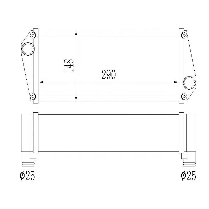ALL ALUMINUM CUSTOM RADIATOR