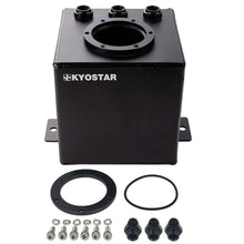 Load image into Gallery viewer, Universal 2L Aluminium Fuel Surge Tank with 6AN Fittings