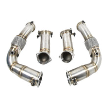 Load image into Gallery viewer, BMW X5 M F95 / X6 M F96 LCI 2024+ S68 4.4TT 304 Stainless Steel Race Downpipe