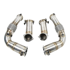 BMW X5 M F95 / X6 M F96 LCI 2024+ S68 4.4TT 304 Stainless Steel Race Downpipe