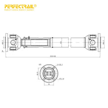 Load image into Gallery viewer, PERFECTRAIL FRC8391 Manufacturer Auto Parts Propshaft Driveshaft Cardan Drive Propeller Shaft for Land Rover Defender L316
