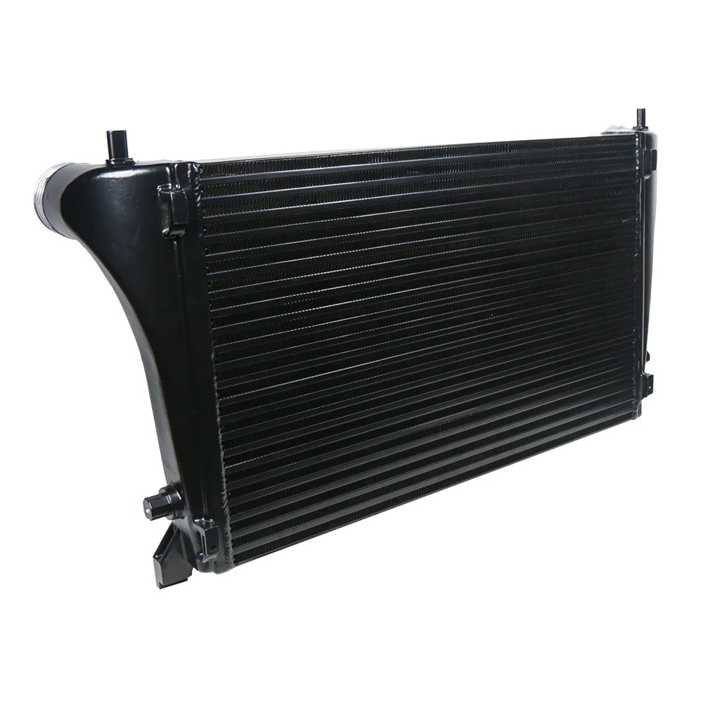 VW Golf MK7 GTI / Golf R / Audi A3 S3 8V 1.8T 2.0T Bar and Plate Intercooler - Black