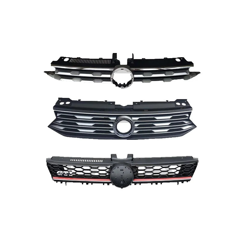 VW Golf 2015–2016 Front Bumper Grille Chrome/Black 5G0853651