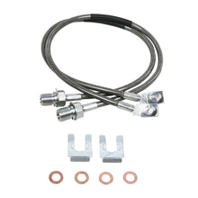 Load image into Gallery viewer, GM Chevrolet GMC 1971-1987 Truck and SUV Stainless Steel Front Brake Hoses for 4-6 Inch Lift
