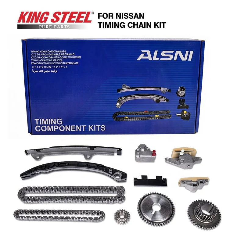 Auto EngineCar Parts Timing Chain Kit for NISSAN Patrol Navara Altima Sentra Qashqai 350z Tiida Frontier Sunny 370z Gtr Xtrail