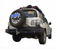 BRR-NIS-001 Nissan Patrol Y62 (Armada) Rear bumper with spare tyre bracket Rear Bumper