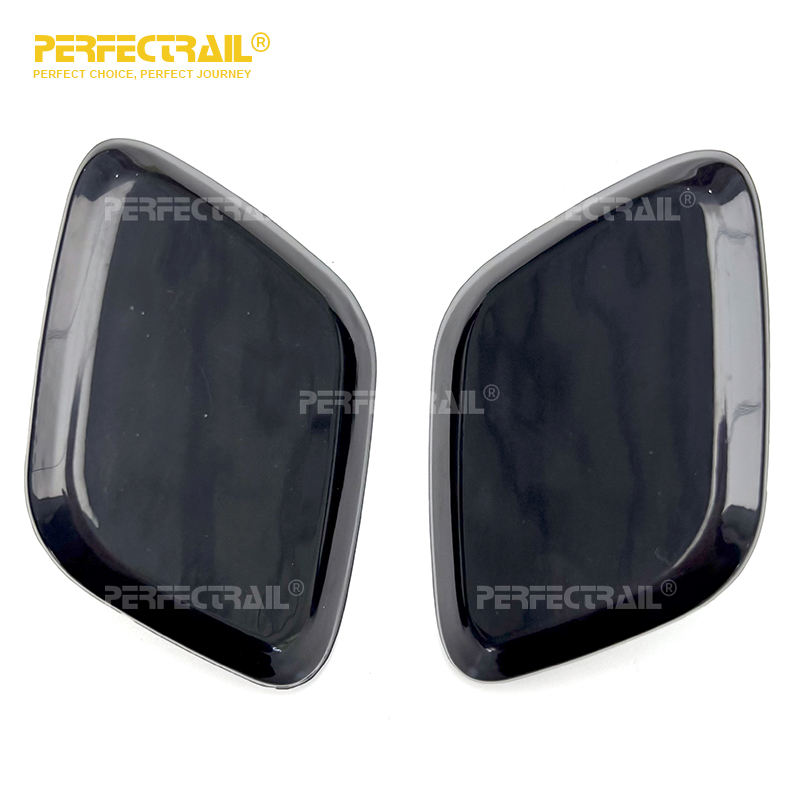 PERFECTRAIL BM51-13L019 BM51-13L018 Auto Body Parts Black Head Lamp Headlight Washer Jet Cover Cap for Ford Focus 2012-2014