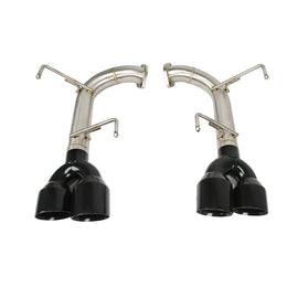 Subaru WRX / WRX STI 2015-2021 304 Stainless Axle-Back Muffler Delete Exhaust with Black Quad Tips