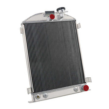 Load image into Gallery viewer, 3-Row Aluminum Radiator in Stock for 1932 Ford Model Grill Shells 3" Chopped Chevy V8