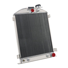 Load image into Gallery viewer, 3-Row Aluminum Radiator in Stock for 1932 Ford Model Grill Shells 3" Chopped Chevy V8