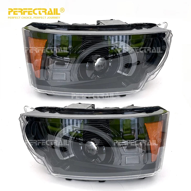 PERFECTRAIL Auto Parts Facelift Head Lamp Headlight for Land Rover Discovery 4 Upgrade Defender Style