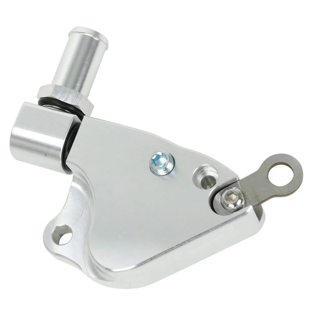 Honda / Acura K-Series K20 K24 Swap Intake Manifold Coolant Adapter Plate - Polished Aluminium