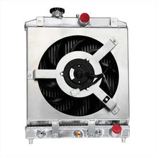Load image into Gallery viewer, BENOS AUTO PARTS 2 Row Radiator Shroud Fan for HONDA CIVIC EJ EK DEL SOL EG INTEGRA DB 1992-2000