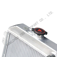 Load image into Gallery viewer, Aluminum Radiator for Nissan Datsun 1200 1.2L B110 A12 A12T MT 1970-1976 Elbow Pipe