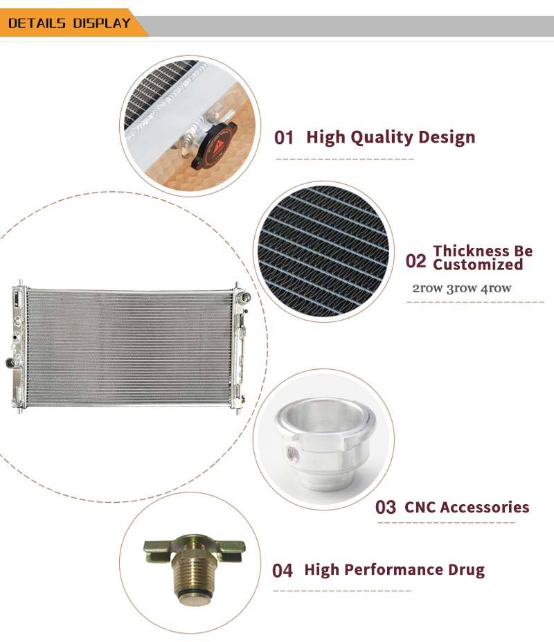 Car Radiator for Chrysler 200 Cirrus Sebring Dodge Avenger Caliber Jeep Compass atriot 2007-2017 radiator