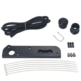 VW Golf GTI / R / Jetta MK5 MK6 & Audi A3 A4 TT 2.0T FSI Billet Aluminium PCV Delete Plate Kit - Black