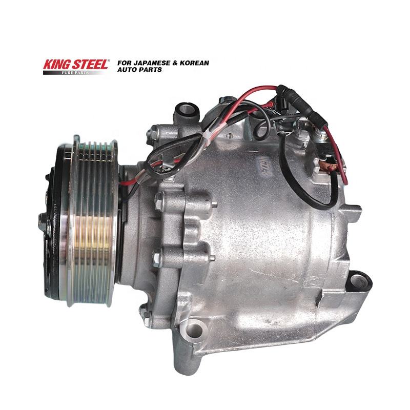KINGSTEEL OE 38810-R1A-A01 38810R1AA01 Auto Part Electric With Pulley 6PK Car 12V Air Conditioning Compressor AC for HONDA CIVIC