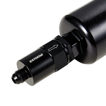 Load image into Gallery viewer, Universal Inline Fuel Filter - AN6 / AN8 Male Inlet, M18x1.5 Outlet, 30 Micron Element