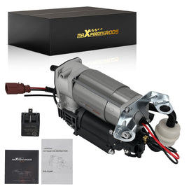 Audi A6 C6 4F Front & Rear Sealed Air Suspension Compressor Air Pump 20bar DC13V 2004-2011 (OEM 4F0616005)