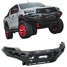 Load image into Gallery viewer, BRR-TYT-014 Toyota Hilux Tubular rear bumper Rear Bumper